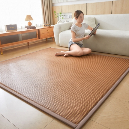 91家纺网 家纺一手货源 找家纺 （总）芊梵床垫 2025新款藤席地垫榻榻米垫子凉席床垫厚度2cm