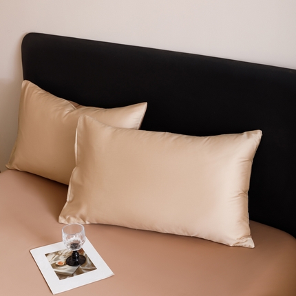 91家纺网 家纺一手货源 找家纺 （总）寐绸家纺 2025新款纯棉60支长绒棉系列单枕套（拍法二）