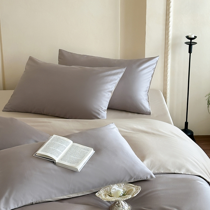 91家纺网 家纺一手货源 找家纺 赫帛 2025新款60支超细旦天丝棉四件套-雅奢 雅奢-绅士灰