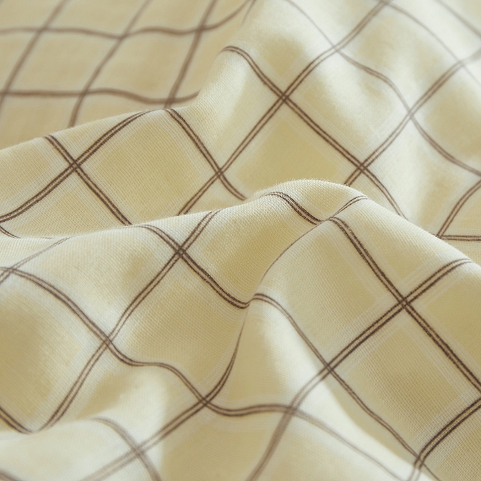 91家纺网 家纺一手货源 找家纺 怡家居 2025新款全棉双层纱可爱卡通毛巾绣四件套 薯条仔