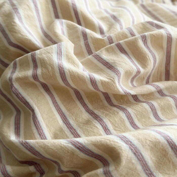 91家纺网 家纺一手货源 找家纺 水洗的故事 2025新款无印良品水洗棉四件套 湘叶米