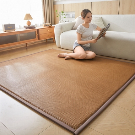 91家纺网 家纺一手货源 找家纺 （总）芊梵床垫 2025新款藤席地垫榻榻米垫子凉席床垫厚度2cm