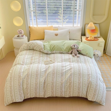 91家纺网 家纺一手货源 找家纺 （总）宝齐莱家纺 2025新款13372全棉印花单品-被套