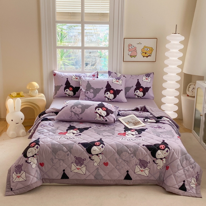 91家纺网 家纺一手货源 找家纺 （总）一电 2025新款卡通可爱磨毛春夏新品夏凉被子家纺床品儿童幼儿园