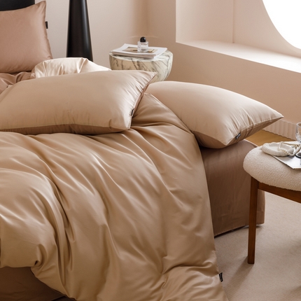 91家纺网 家纺一手货源 找家纺 （总）寐绸家纺 2025新款60支纯棉长绒棉单被套