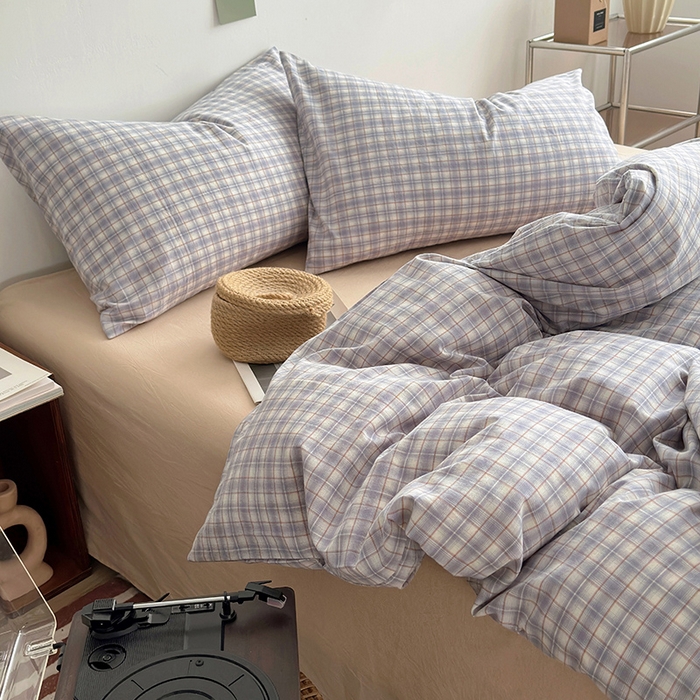 91家纺网 家纺一手货源 找家纺 水洗的故事 2025新款无印良品水洗棉四件套 立春