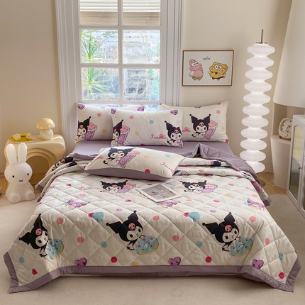 91家纺网 家纺一手货源 找家纺 （总）一电 2025新款卡通可爱磨毛春夏新品夏凉被子家纺床品儿童幼儿园