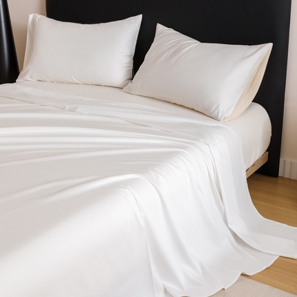 91家纺网 家纺一手货源 找家纺 （总）寐绸家纺 2025新款纯棉60支长绒棉系列单枕套（拍法一）