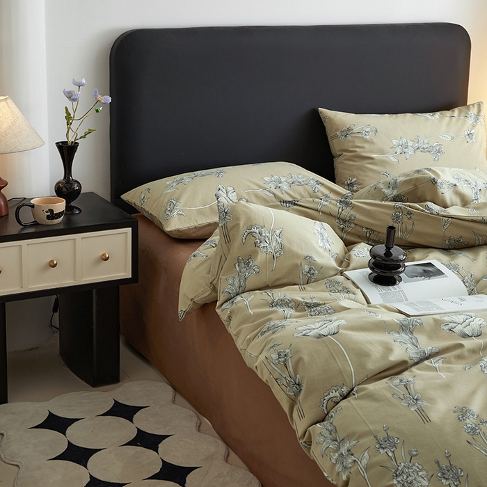 91家纺网 家纺一手货源 找家纺 （总）水洗的故事 2025新款全棉磨毛印花四件套