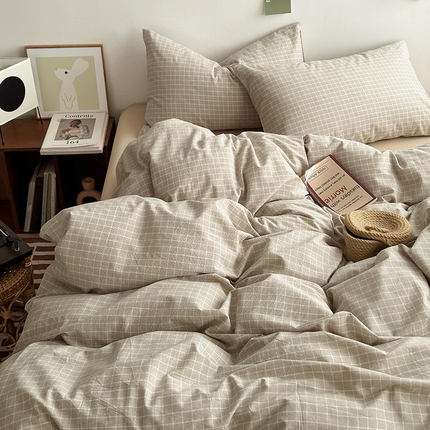 91家纺网 家纺一手货源 找家纺 （总）水洗的故事 2025新款无印良品水洗棉四件套