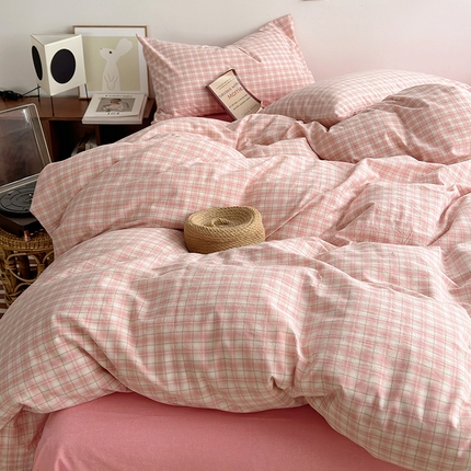 （总）水洗的故事 2025新款无印良品水洗棉四件套