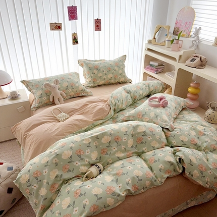 91家纺网 家纺一手货源 找家纺 （总）于果 2025新款全棉13070四件套（5）