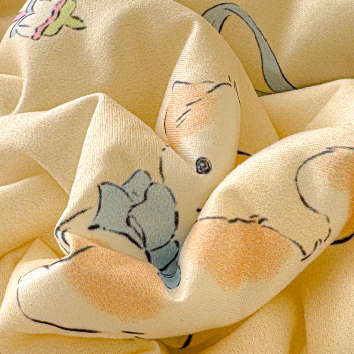 91家纺网 家纺一手货源 找家纺 品乐家纺 2025新款A类针织棉大豆被夏被夏凉被空调被学生被子 萌宠-米色