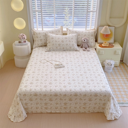 91家纺网 家纺一手货源 找家纺 （总）宝齐莱家纺 2025新款13372全棉印花单品-单床单