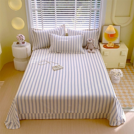 宝齐莱家纺 2025新款13372全棉印花单品-单床单 花样年华