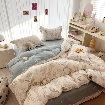 91家纺网 家纺一手货源 找家纺 （总）于果 2025新款全棉13070四件套（5）