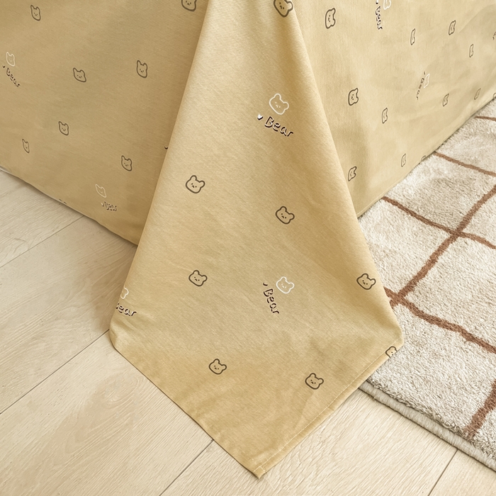 91家纺网 家纺一手货源 找家纺 帕拉美拉 2025新款全棉棉花夏被春秋被四件套豹纹小熊-全棉棉花