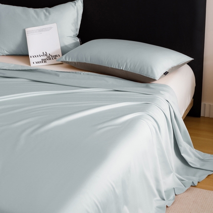 91家纺网 家纺一手货源 找家纺 （总）寐绸家纺 2025新款纯棉60支长绒棉系列单枕套（拍法一）