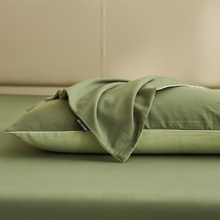 91家纺网 家纺一手货源 找家纺 （总）寐绸家纺 2025新款纯棉水洗棉单枕套系列（拍图二）