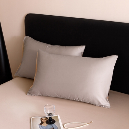 91家纺网 家纺一手货源 找家纺 （总）寐绸家纺 2025新款纯棉60支长绒棉系列单枕套（拍法二）