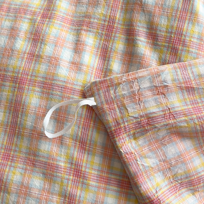 91家纺网 家纺一手货源 找家纺 （总）水洗的故事2025新款A类AB版全棉色织水洗棉四件套