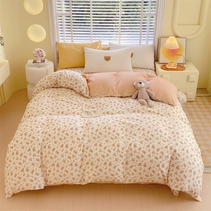 91家纺网 家纺一手货源 找家纺 （总）宝齐莱家纺 2025新款13372全棉印花单品-被套