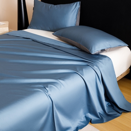 91家纺网 家纺一手货源 找家纺 （总）寐绸家纺 2025新款纯棉60支长绒棉系列单枕套（拍法一）