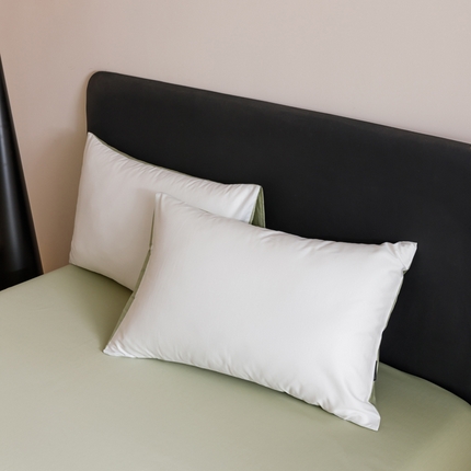 91家纺网 家纺一手货源 找家纺 （总）寐绸家纺 2025新款纯棉60支长绒棉系列单枕套（拍法二）