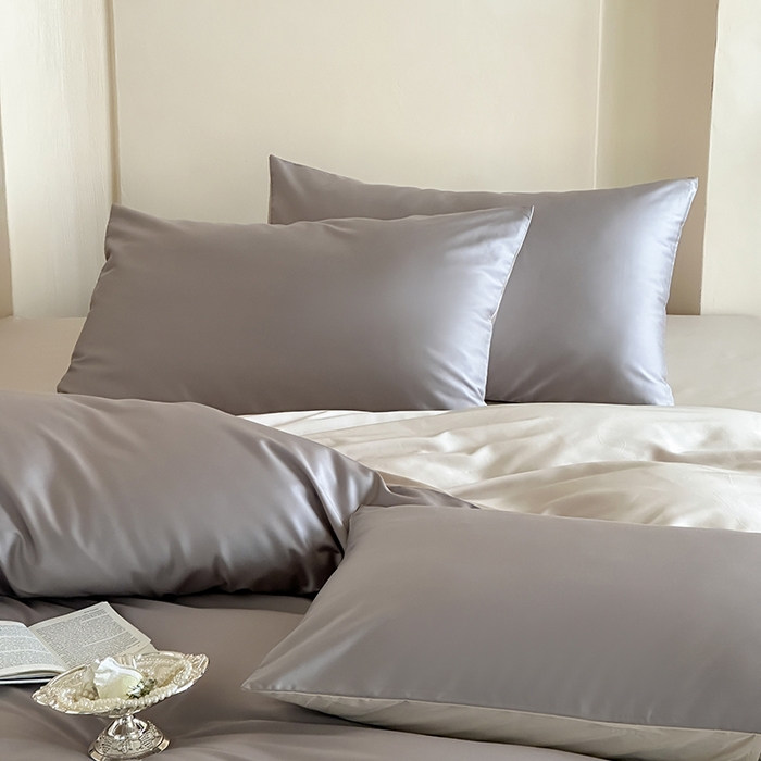 91家纺网 家纺一手货源 找家纺 赫帛 2025新款60支超细旦天丝棉四件套-雅奢 雅奢-绅士灰