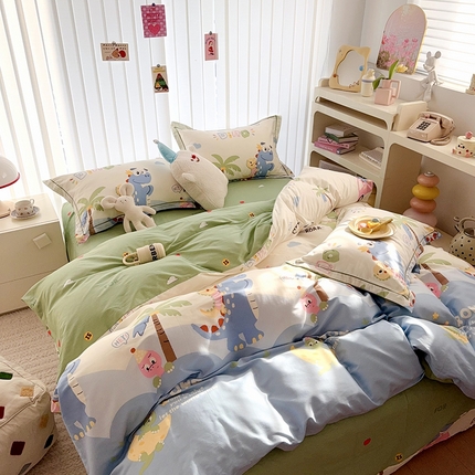 91家纺网 家纺一手货源 找家纺 （总）于果 2025新款全棉13070四件套（5）