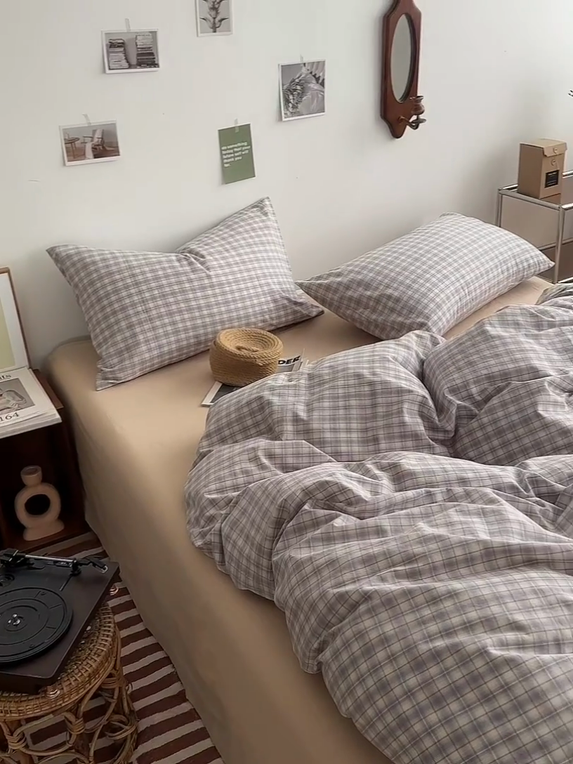 91家纺网 家纺一手货源 找家纺 水洗的故事 2025新款无印良品水洗棉四件套 立春