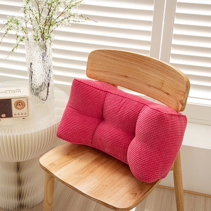 91家纺网 家纺一手货源 找家纺 （总）沐沐家纺 2026新款玉米绒腰靠沙发座椅垫