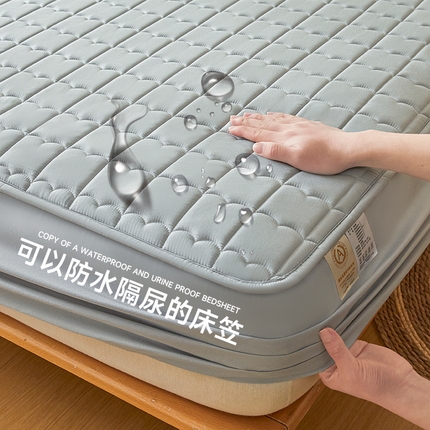 91家纺网 家纺一手货源 找家纺 （总）摩妮卡 2025新款亲肤A类防水夹棉床笠