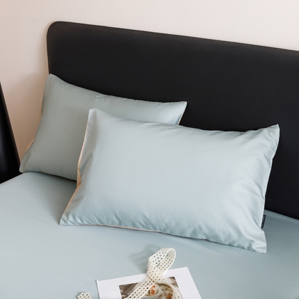 91家纺网 家纺一手货源 找家纺 （总）寐绸家纺 2025新款纯棉60支长绒棉系列单枕套（拍法二）
