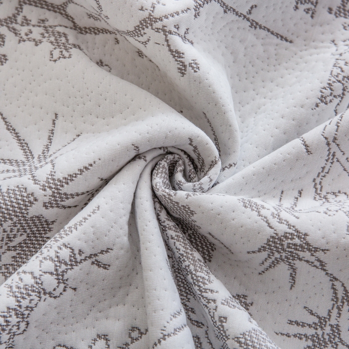 91家纺网 家纺一手货源 找家纺 柏薇 2025新款A类针织棉提花夏被空调被薄被子多功能盖毯 秘境花园