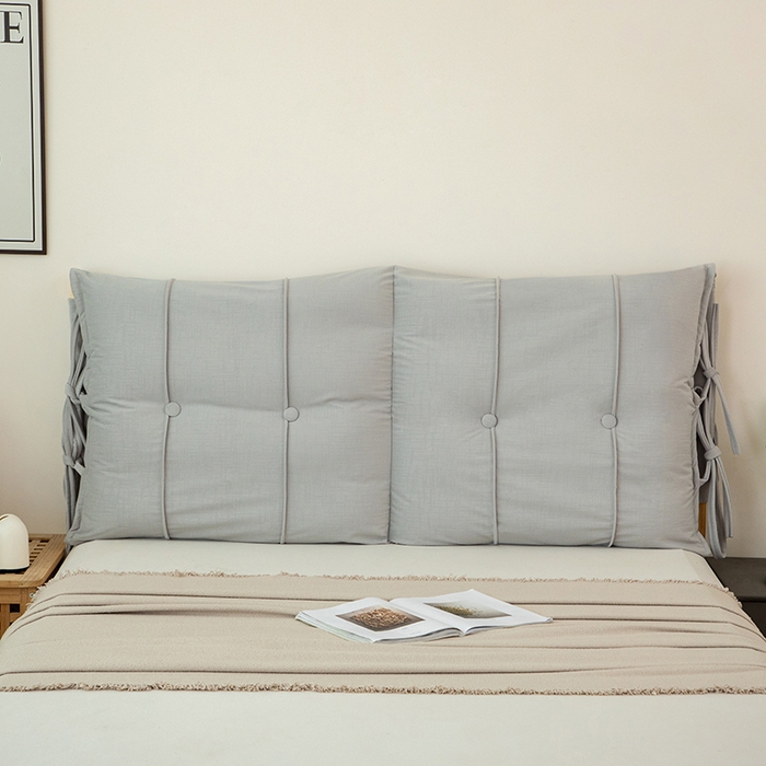 91家纺网 家纺一手货源 找家纺 沐沐家纺 2026新款德芙绒靠背 浅灰