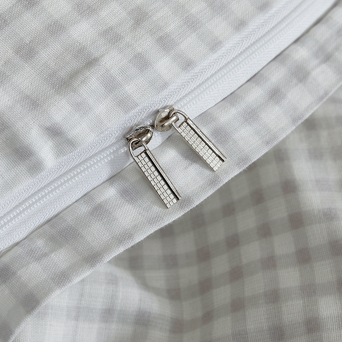 91家纺网 家纺一手货源 找家纺 怡家居 2025新款全棉双层纱可爱卡通毛巾绣四件套 萌趣猫