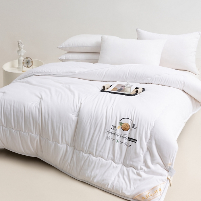 91家纺网 家纺一手货源 找家纺 （总）易睡2025年新款大豆被春秋被冬被被子被芯