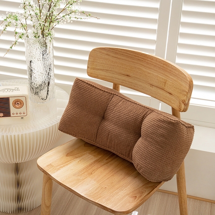 91家纺网 家纺一手货源 找家纺 （总）沐沐家纺 2026新款玉米绒腰靠沙发座椅垫