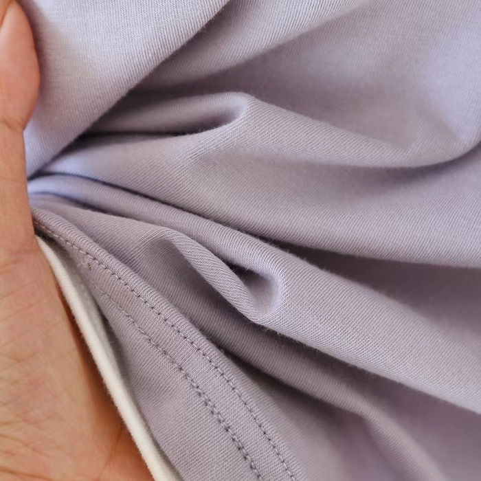 91家纺网 家纺一手货源 找家纺 （总）洛兰沙家居馆【只代发】【只代发】  2025新款超柔软精梳棉亲肤款睡衣女款带胸垫家居服春秋长袖长裤大码家居服套装 