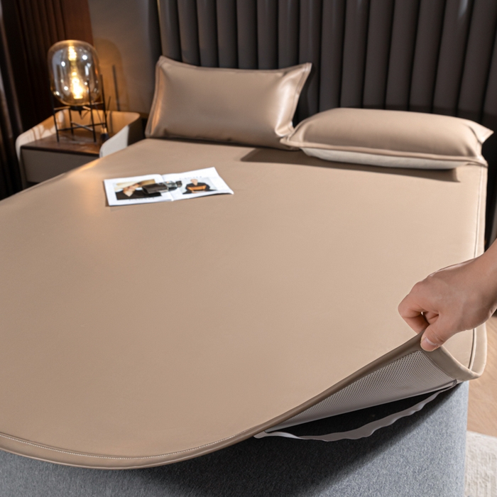 91家纺网 家纺一手货源 找家纺 （总）品乐家纺 2025新款纳帕防水耐磨免洗防霉透气隔热牛皮凉席