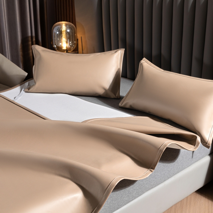 91家纺网 家纺一手货源 找家纺 （总）品乐家纺 2025新款纳帕防水耐磨免洗防霉透气隔热牛皮凉席