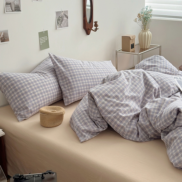 91家纺网 家纺一手货源 找家纺 水洗的故事 2025新款无印良品水洗棉四件套 立春