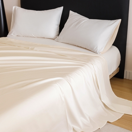 91家纺网 家纺一手货源 找家纺 （总）寐绸家纺 2025新款纯棉60支长绒棉系列单枕套（拍法一）