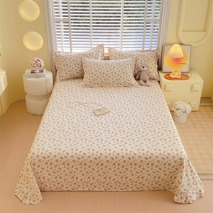 91家纺网 家纺一手货源 找家纺 （总）宝齐莱家纺 2025新款13372全棉印花单品-单床单