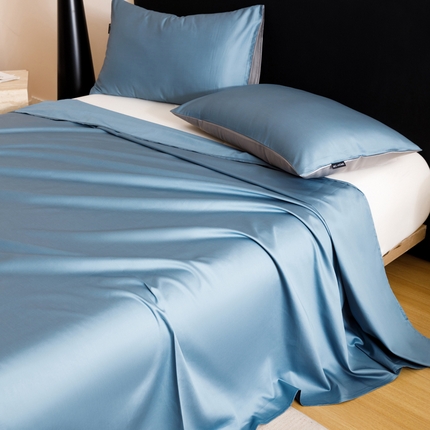 91家纺网 家纺一手货源 找家纺 （总）寐绸家纺 2025新款纯棉60支长绒棉系列单枕套（拍法一）