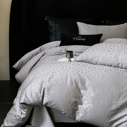 91家纺网 家纺一手货源 找家纺 （总）立奥被业 2025新款60支全棉贡缎提花四件套