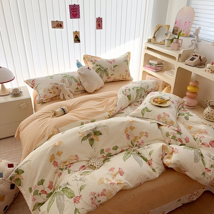 91家纺网 家纺一手货源 找家纺 （总）于果 2025新款全棉13070四件套（5）