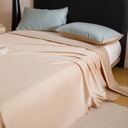 91家纺网 家纺一手货源 找家纺 （总）寐绸家纺 2025新款纯棉60支长绒棉系列单枕套（拍法一）