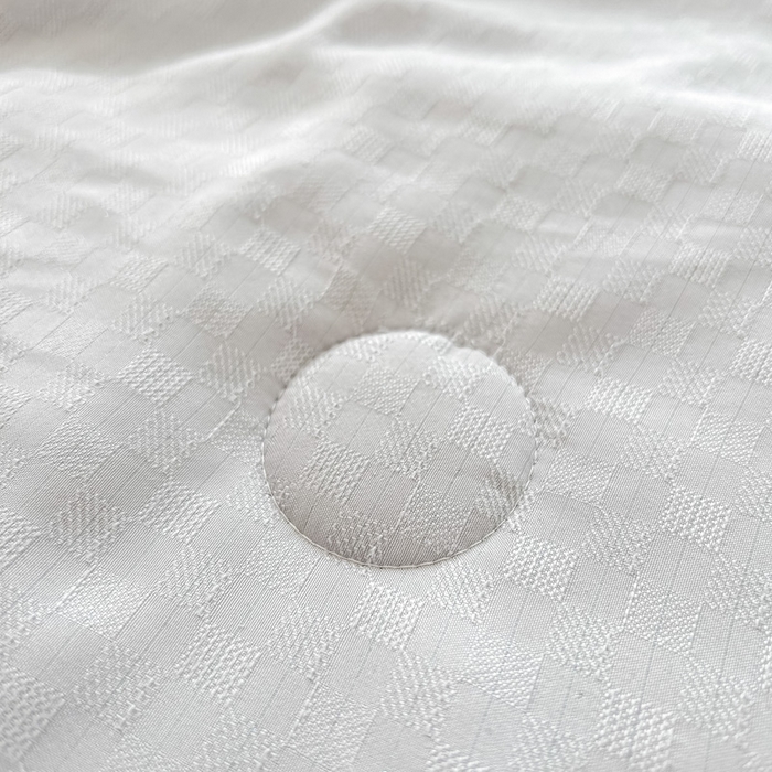 91家纺网 家纺一手货源 找家纺 芙绣 芙绣 2025新款七彩华夫格提花夏被四件套夏凉被空调被 银灰+灰